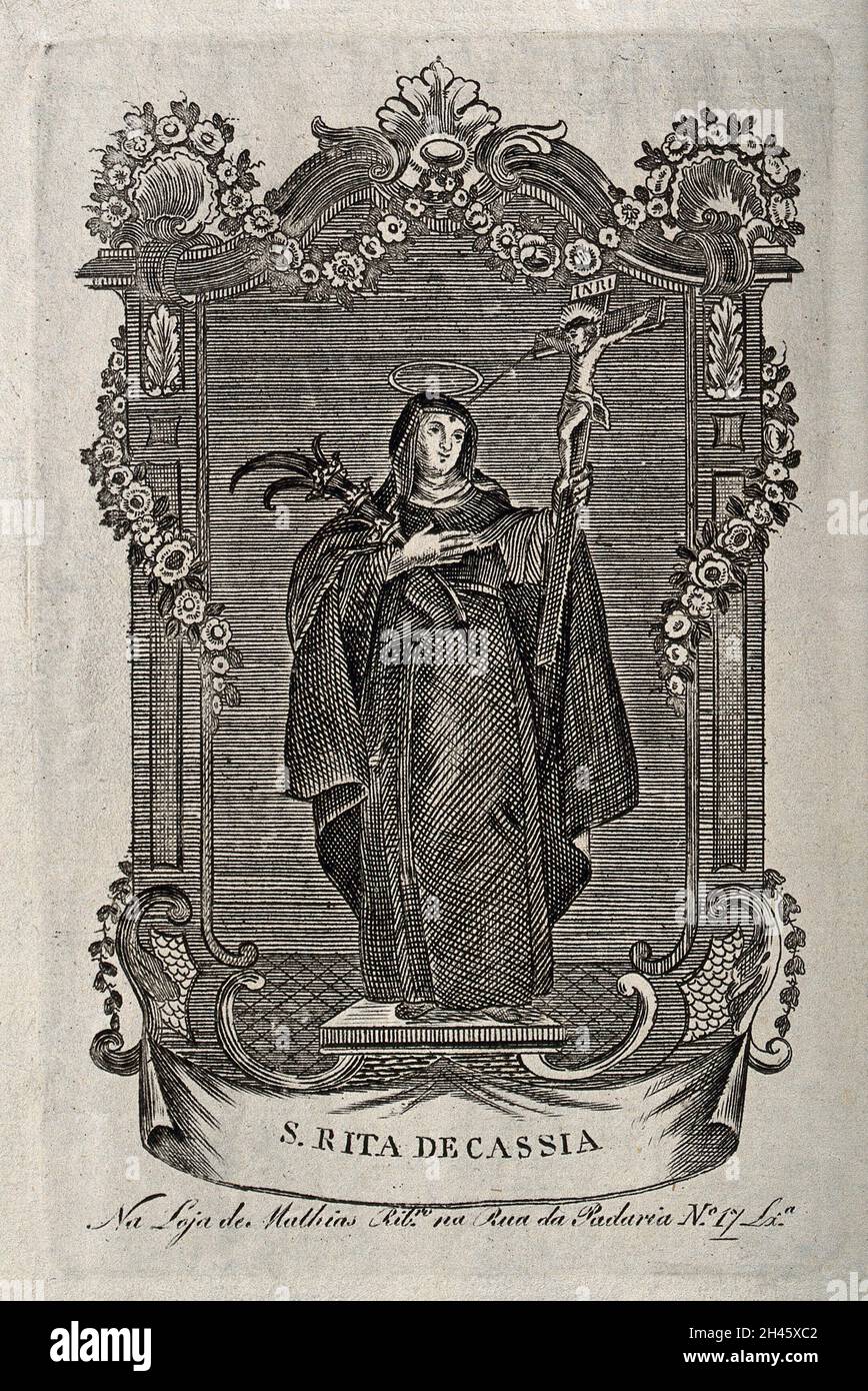 Saint rita art hi-res stock photography and images - Alamy