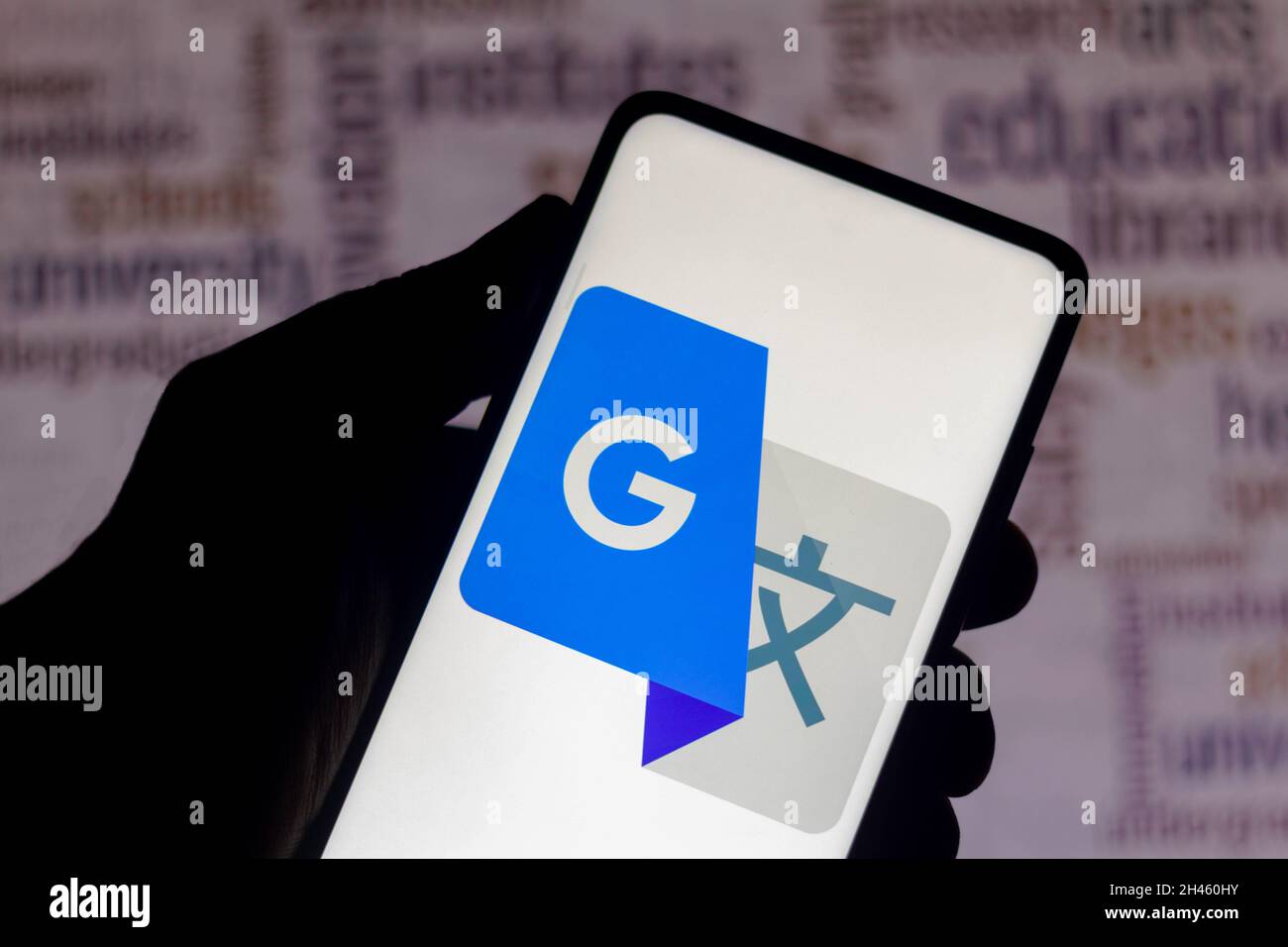 Brazil. 31st Oct, 2021. In this photo illustration the Google Translate