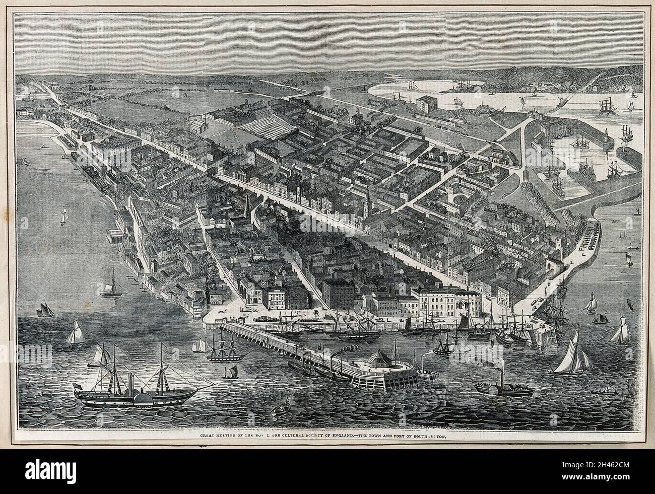 Southampton, location of the Royal Agricultural Society's Annual