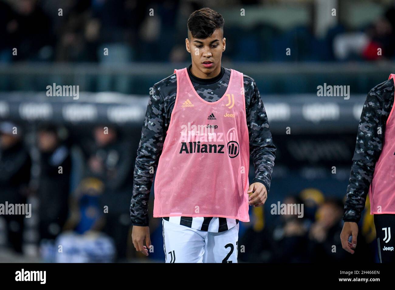 Verona, Italy. 30th Oct, 2021. Kaio Jorge (Juventus) portrait during Hellas Verona FC vs Juventus FC, italian soccer Serie A match in Verona, Italy, October 30 2021 Credit: Independent Photo Agency/Alamy Live News Stock Photo