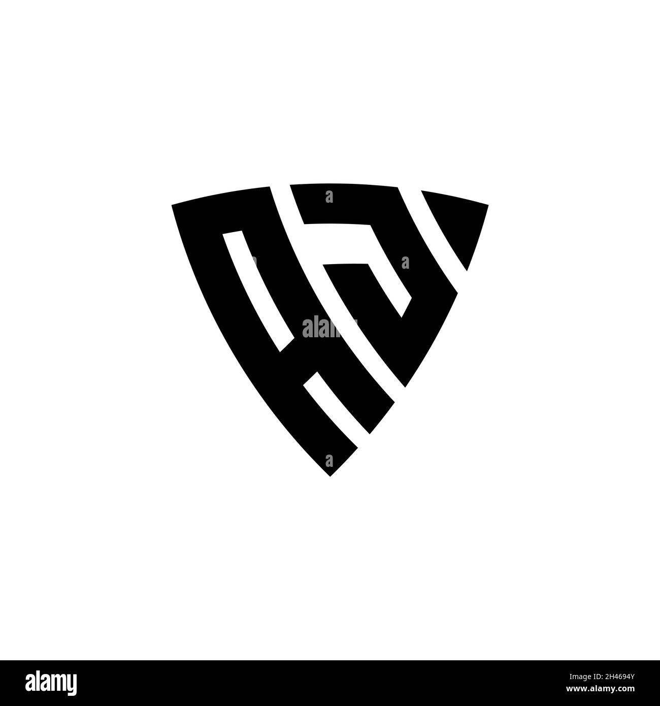 AK Monogram logo letter with Star geometric shape style design isolated ...