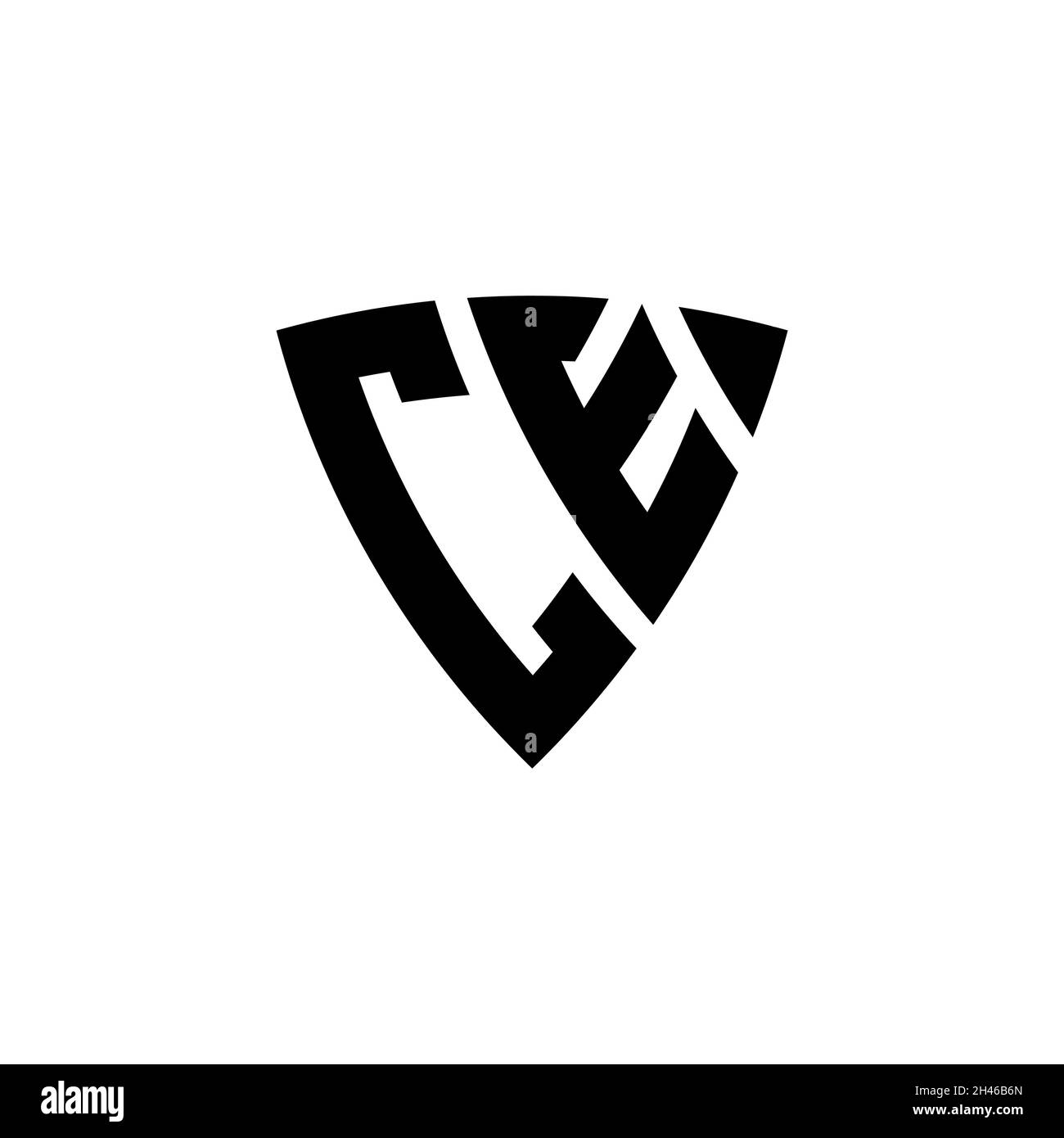 CJ Monogram logo letter with Star geometric shape style design isolated ...