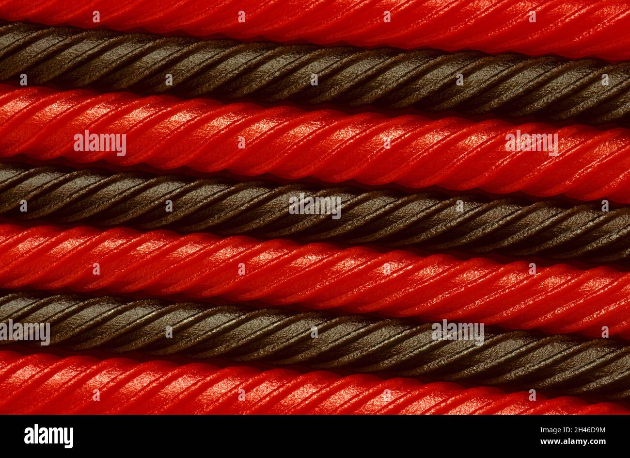 Red and black licorice Stock Photo Alamy