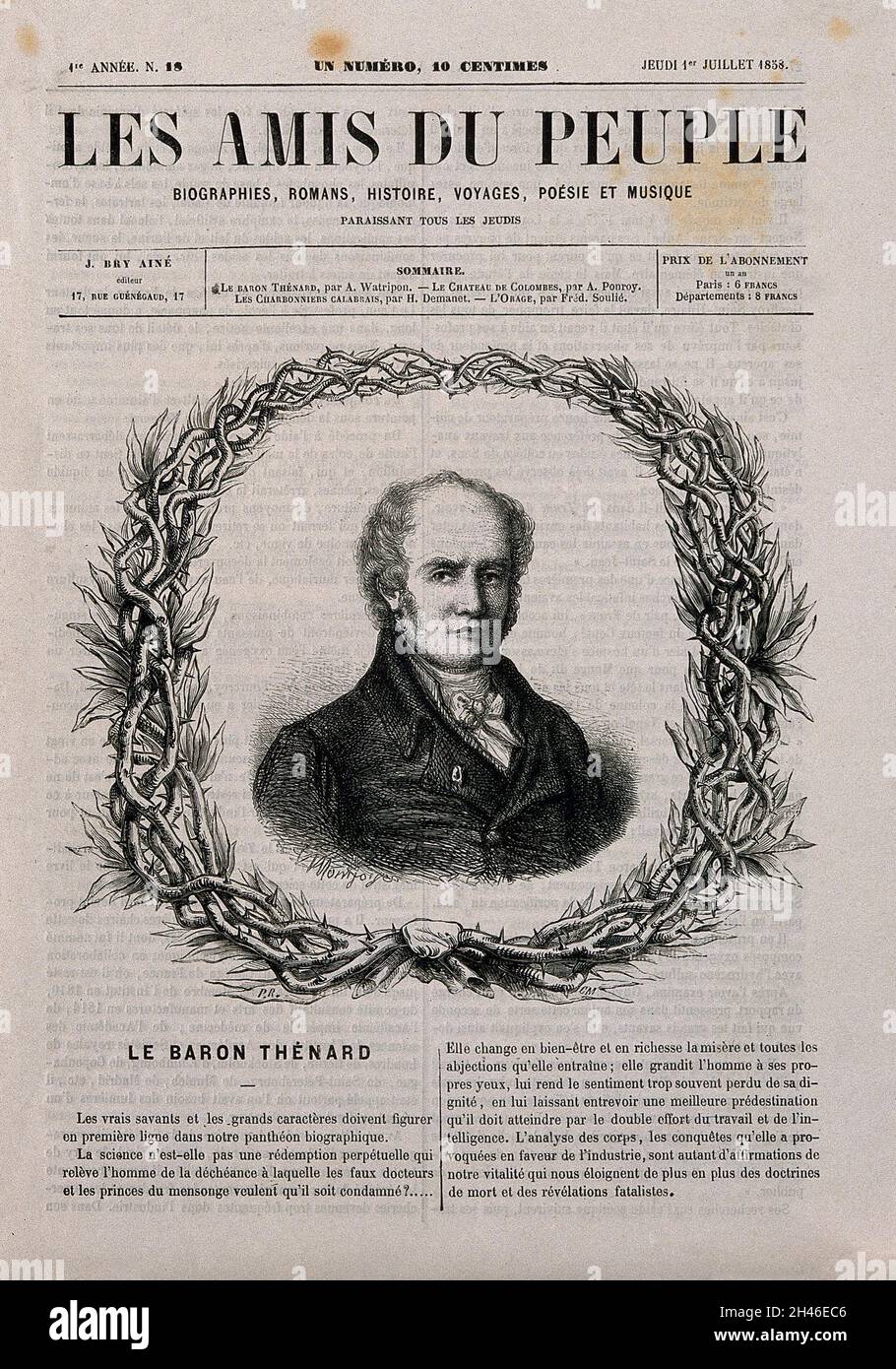 Louis jacques thénard hires stock photography and images Alamy