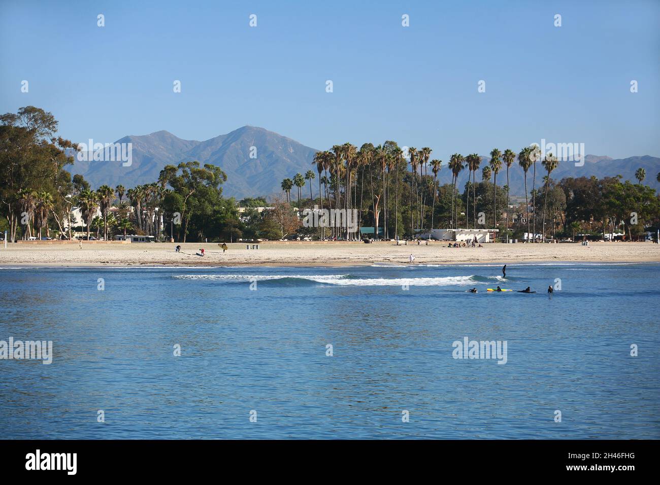 Doheny State Beach in Dana Point, California Stock Photo