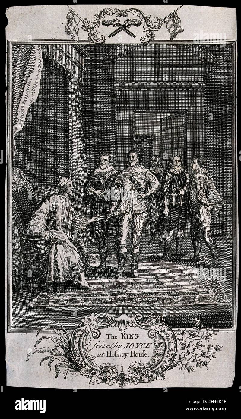 King Charles I at Holdenby House (Holmby House), Northamptonshire, is