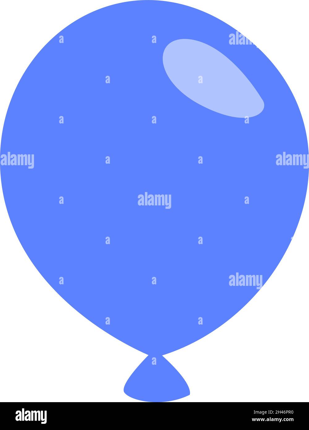 Kindergarten balloon , illustration, vector, on a white background. Stock Vector