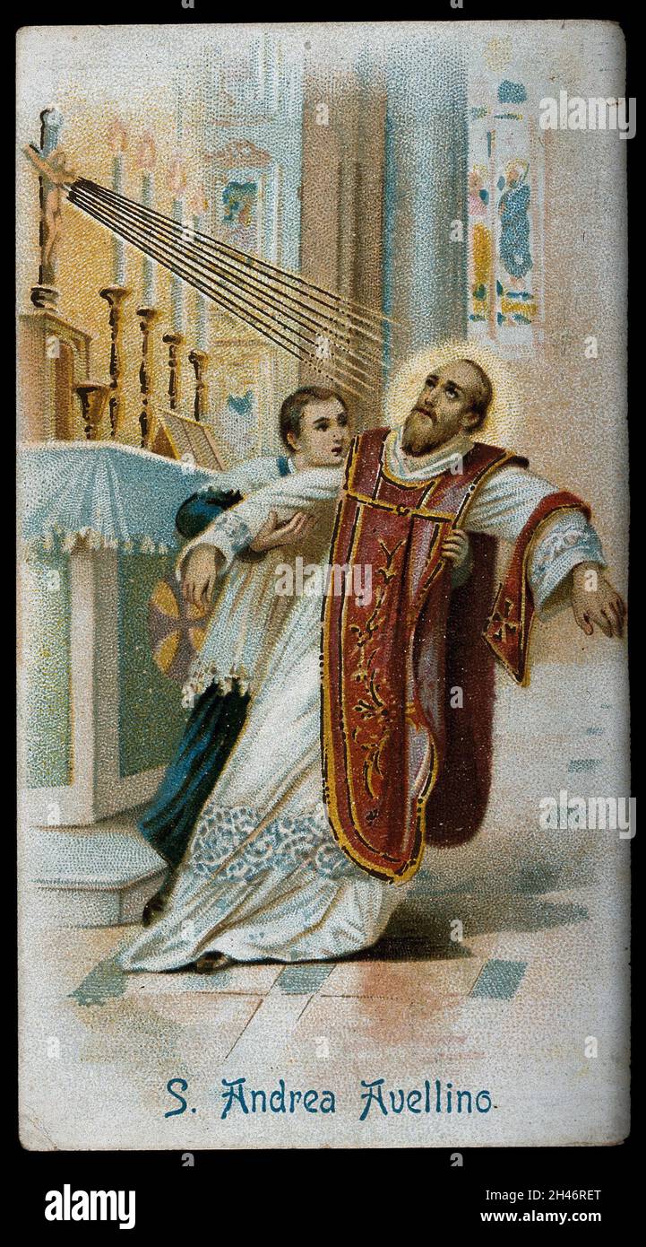 Saint andrew avellino hires stock photography and images Alamy