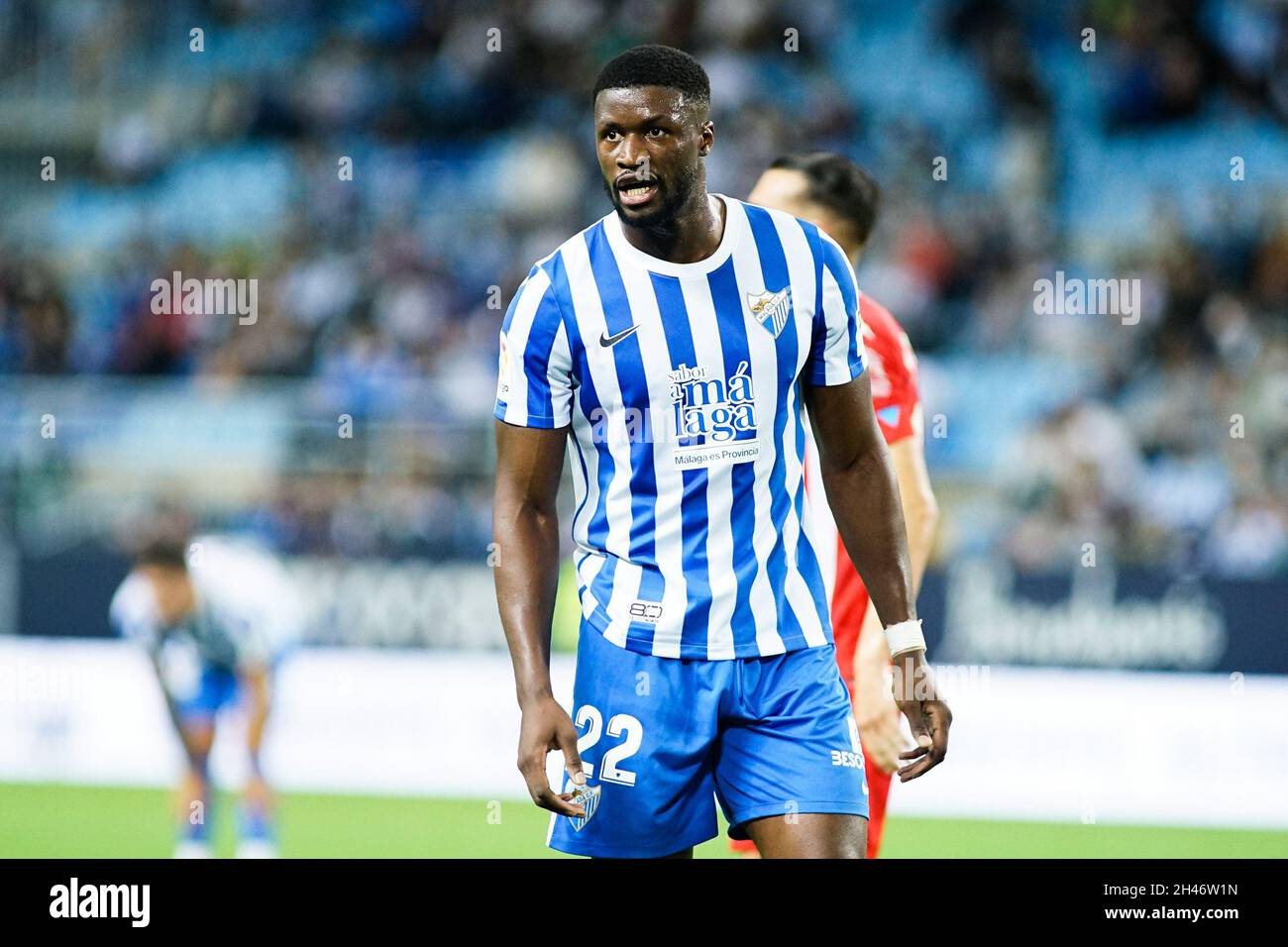 Sekou Gassama of Real Racing Club during the La Liga SmartBank match  between Real Racing Club and CD Leganes at El Sardinero Stadium on February  13, 2 Stock Photo - Alamy