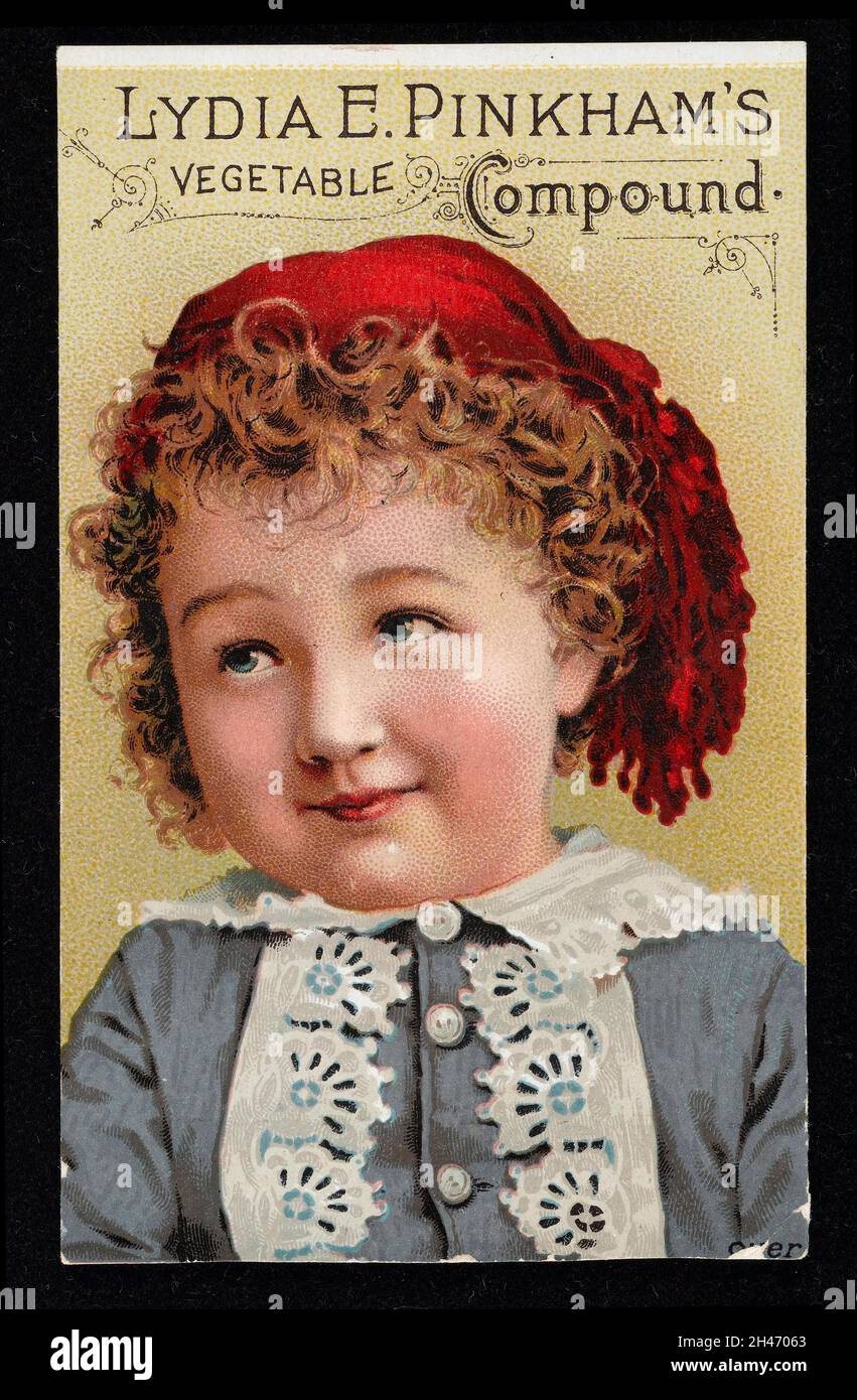 Advert for Lydia E. Pinkham's 