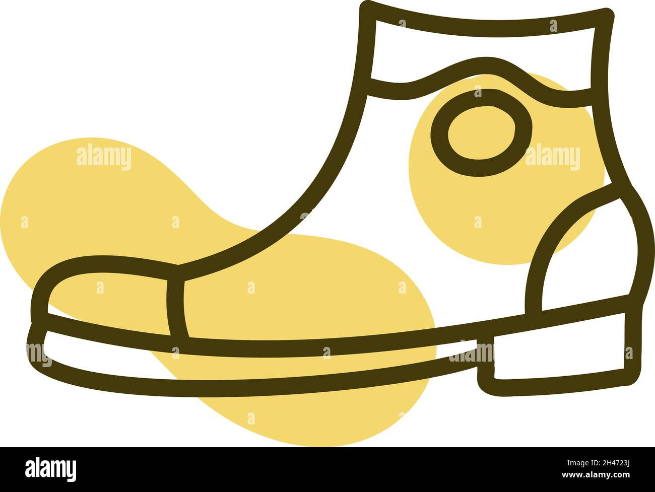 Worn out shoes Stock Vector Images Alamy