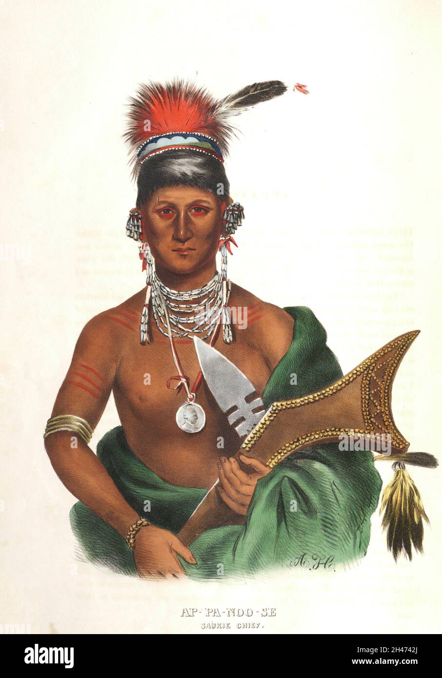 19th century portrait native american hires stock photography and