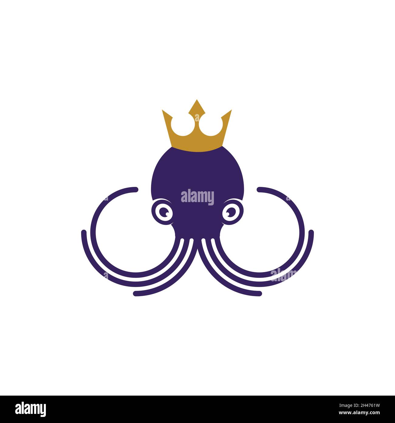 Octopus shape vector hi-res stock photography and images - Alamy