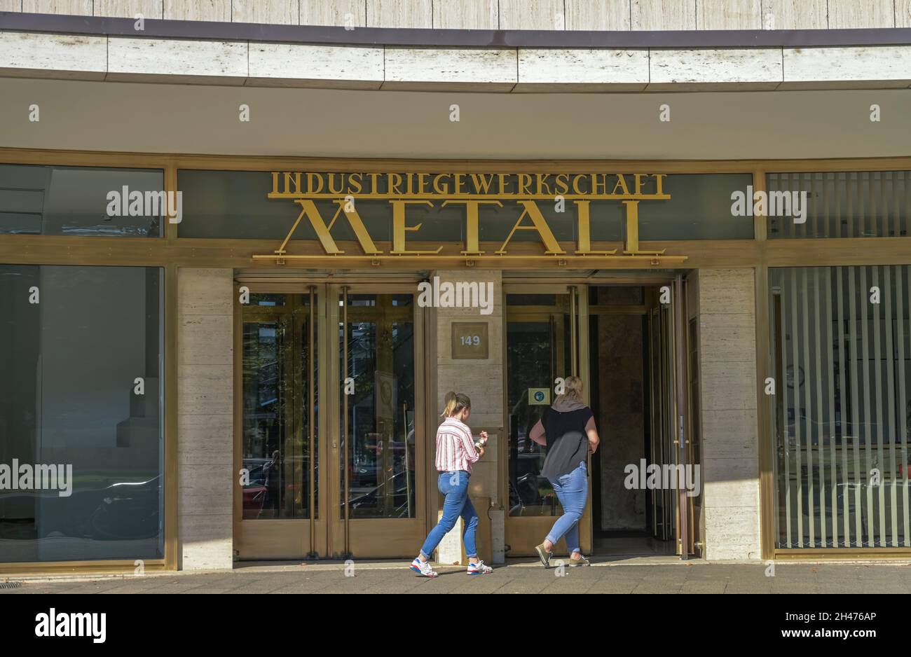 IG-Metall-Haus, Alte Jakobstraße, Kreuzberg, Friedrichshain-Kreuzberg, Berlin, Deutschland Stock Photo