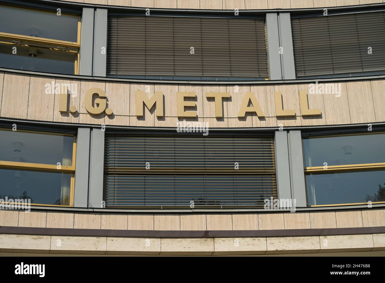 IG-Metall-Haus, Alte Jakobstraße, Kreuzberg, Friedrichshain-Kreuzberg, Berlin, Deutschland Stock Photo