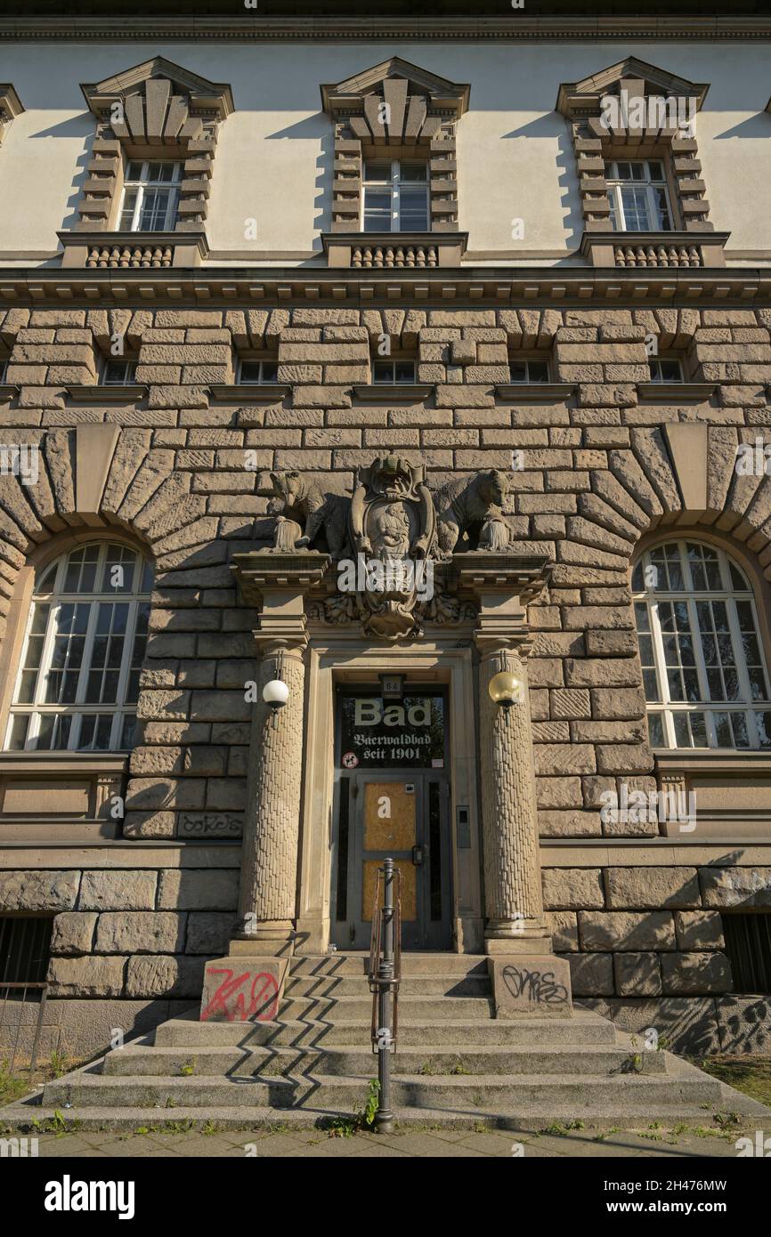 Baerwaldbad, Baerwaldstraße, Kreuzberg, Berlin, Deutschland Stock Photo