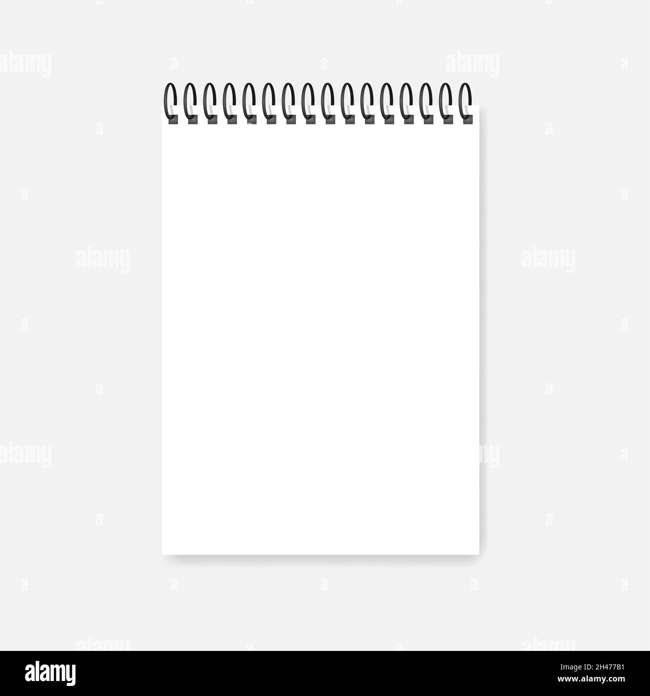 Spiral Notebook Mockup - A4 - 8 Views - Design Cuts