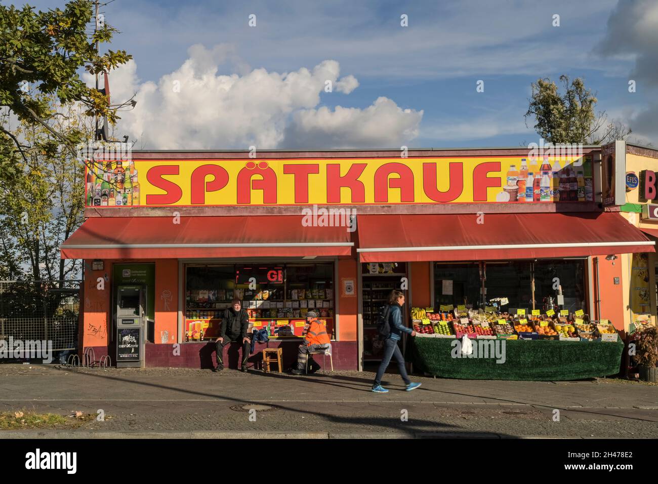 Spätkauf, Beusselstraße, Moabit, Berlin, Deutschland Stock Photo