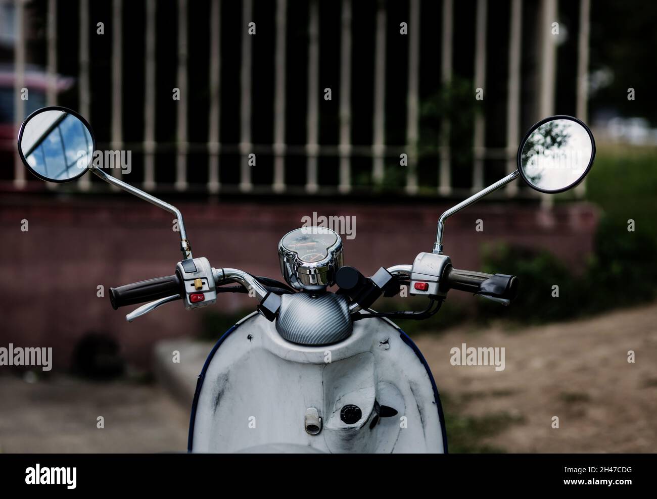 antique motorcycles and scooters