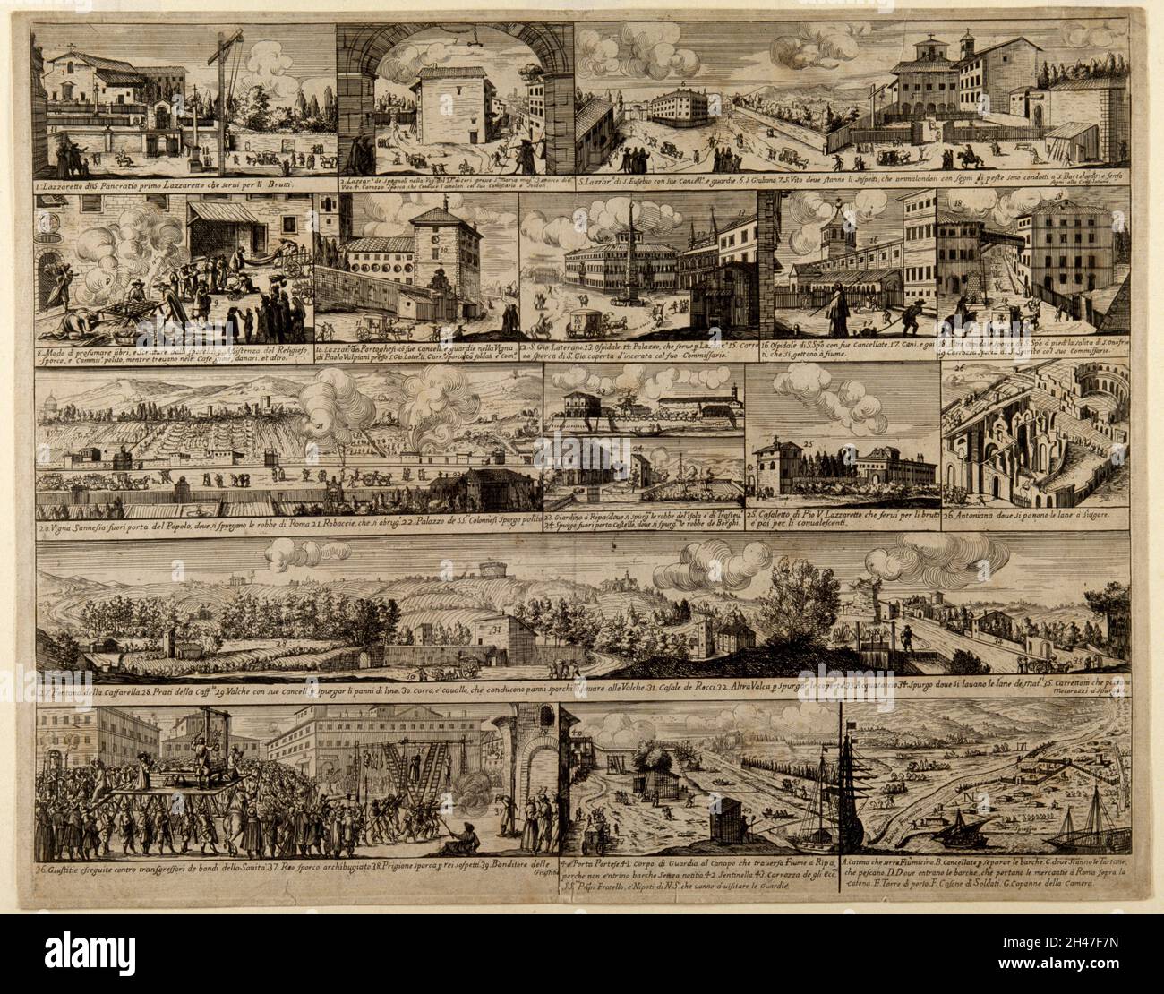 Plague Colmn Rome Plague in rome hi-res stock photography and images - Alamy