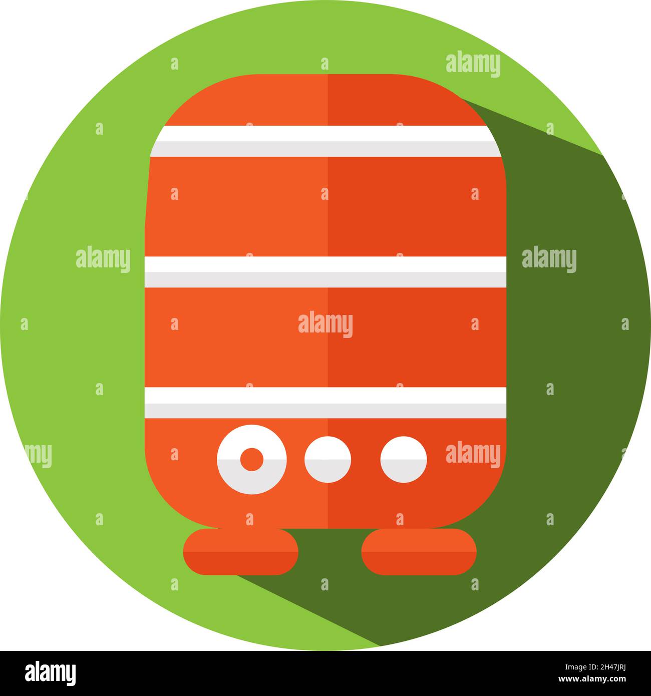 Electronic multicooker, illustration, vector, on a white background. Stock Vector
