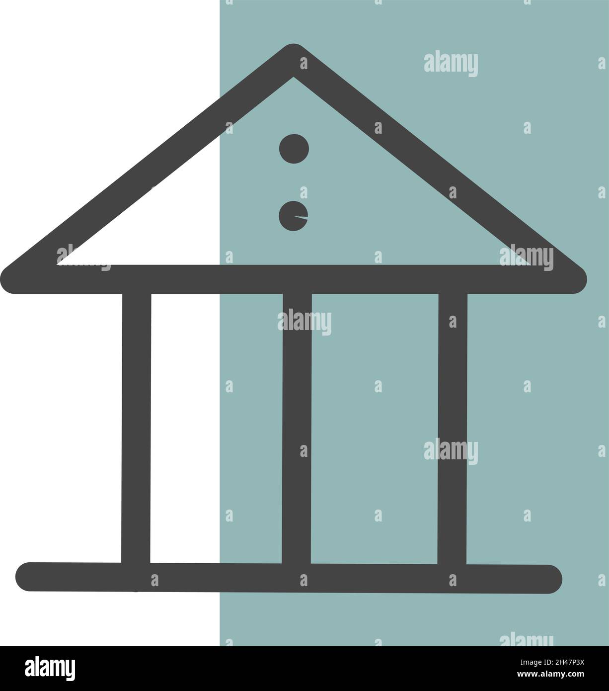 Tiny home, illustration, vector, on a white background Stock Vector ...