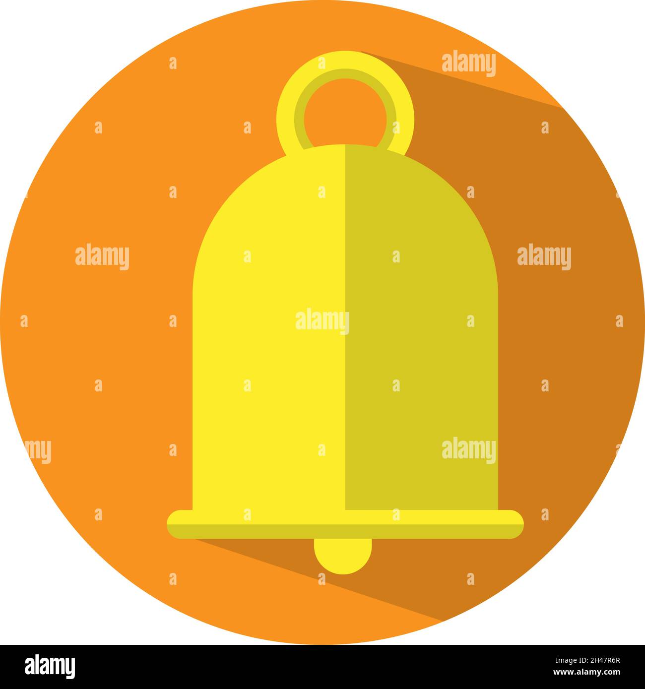 Mobile notifications, illustration, vector, on a white background. Stock Vector