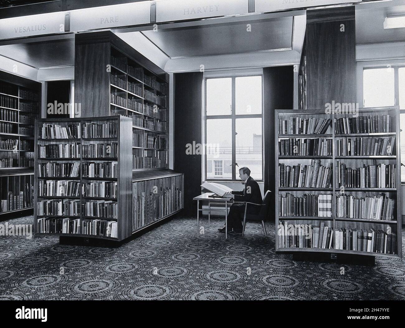 The Building, Euston Road, London the Reading Room after
