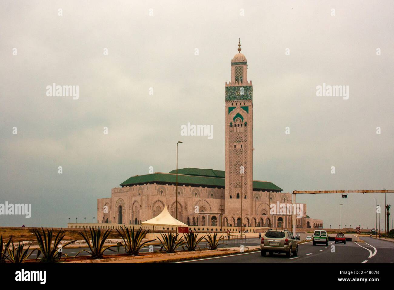 Interior of the Hassan II Mosque, Casablanca, Morocco Stock Photo
