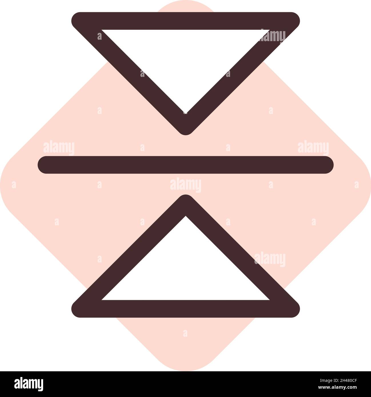 Horizontal photo editor, illustration, vector, on a white background. Stock Vector
