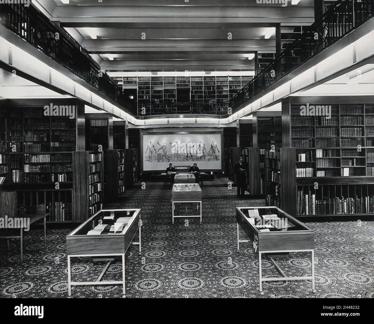 The Building, Euston Road, London the Reading Room after