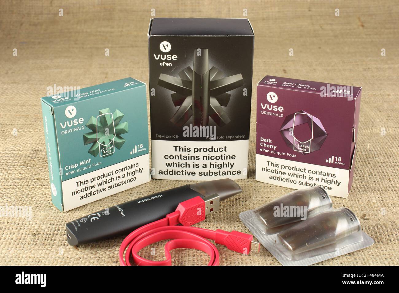 Vuse vape pen hires stock photography and images Alamy