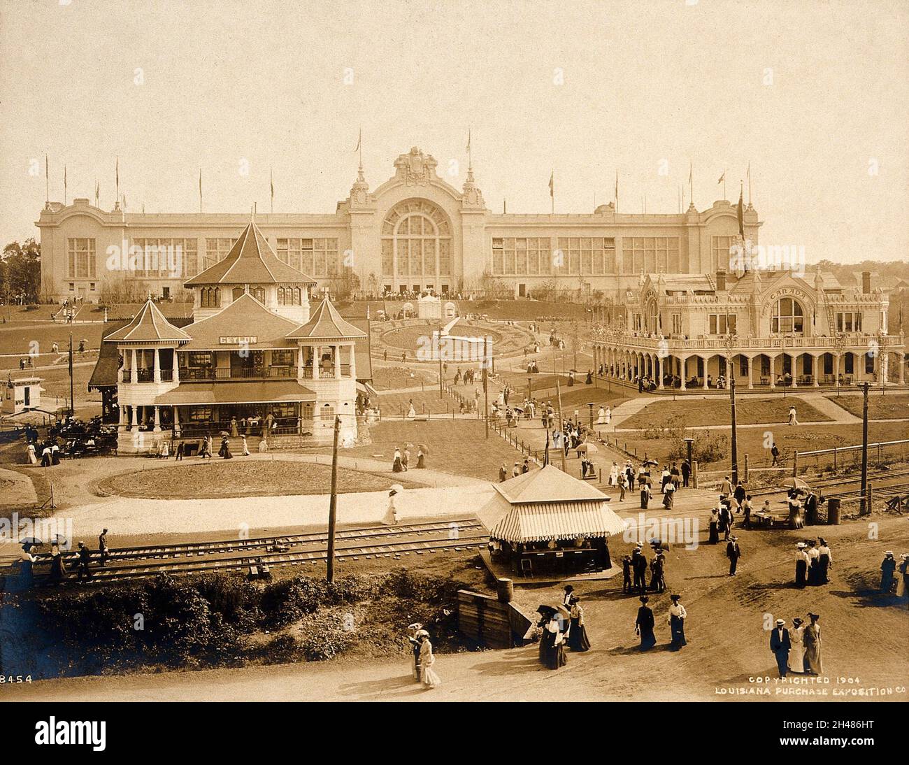 The 1904 World's Fair, St. Louis, Missouri the Palace of Agriculture