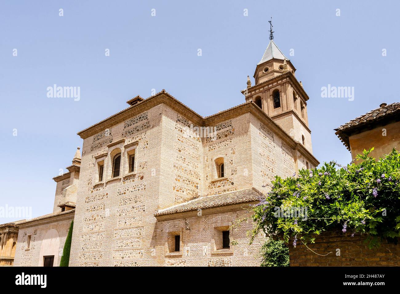 Church of Santa Maria de la Encarnacion in Alhambra palace complex in ...