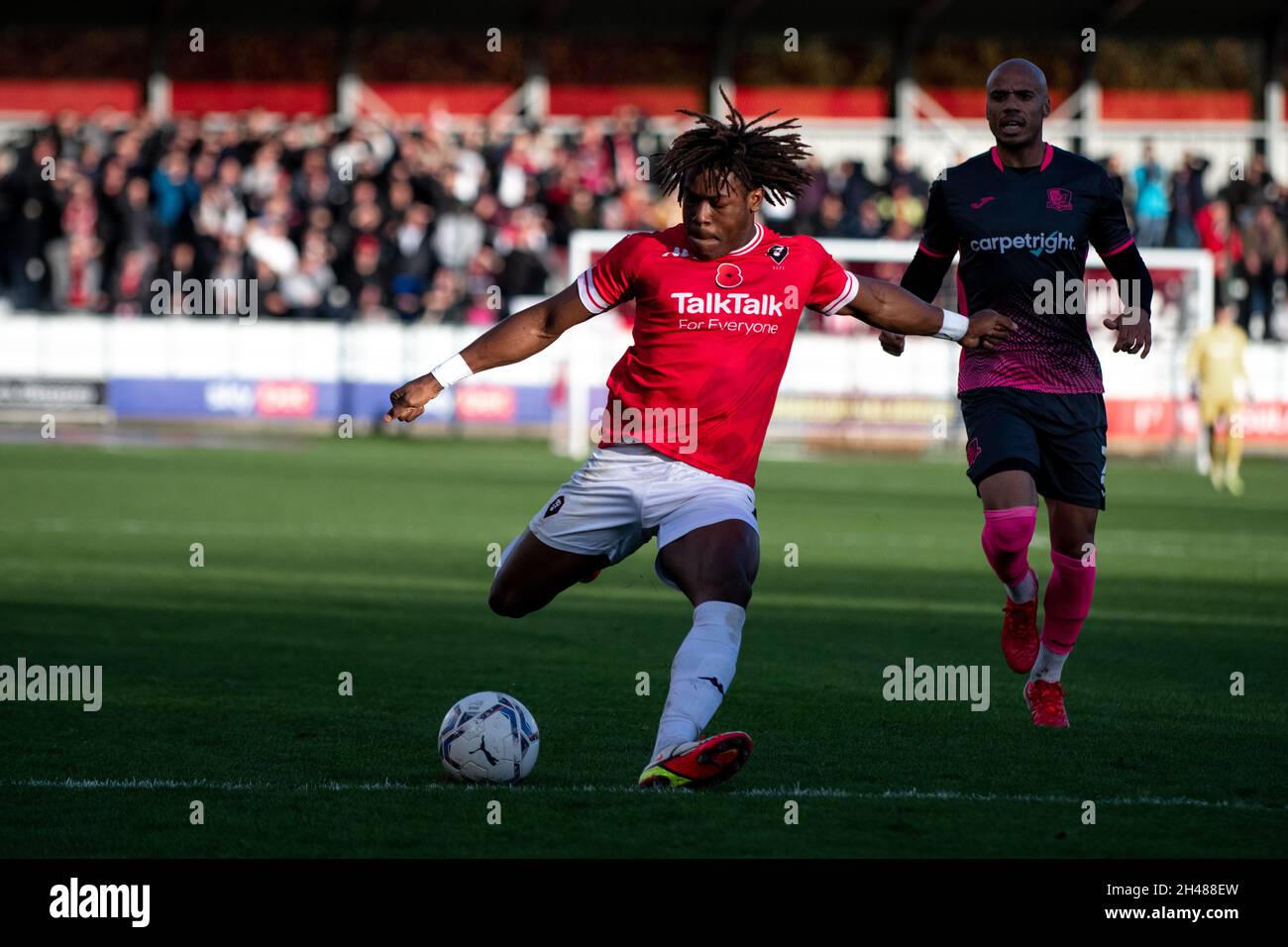 Brandon Thomas Asante. Salford City FC 12 Exeter City. The Peninsula