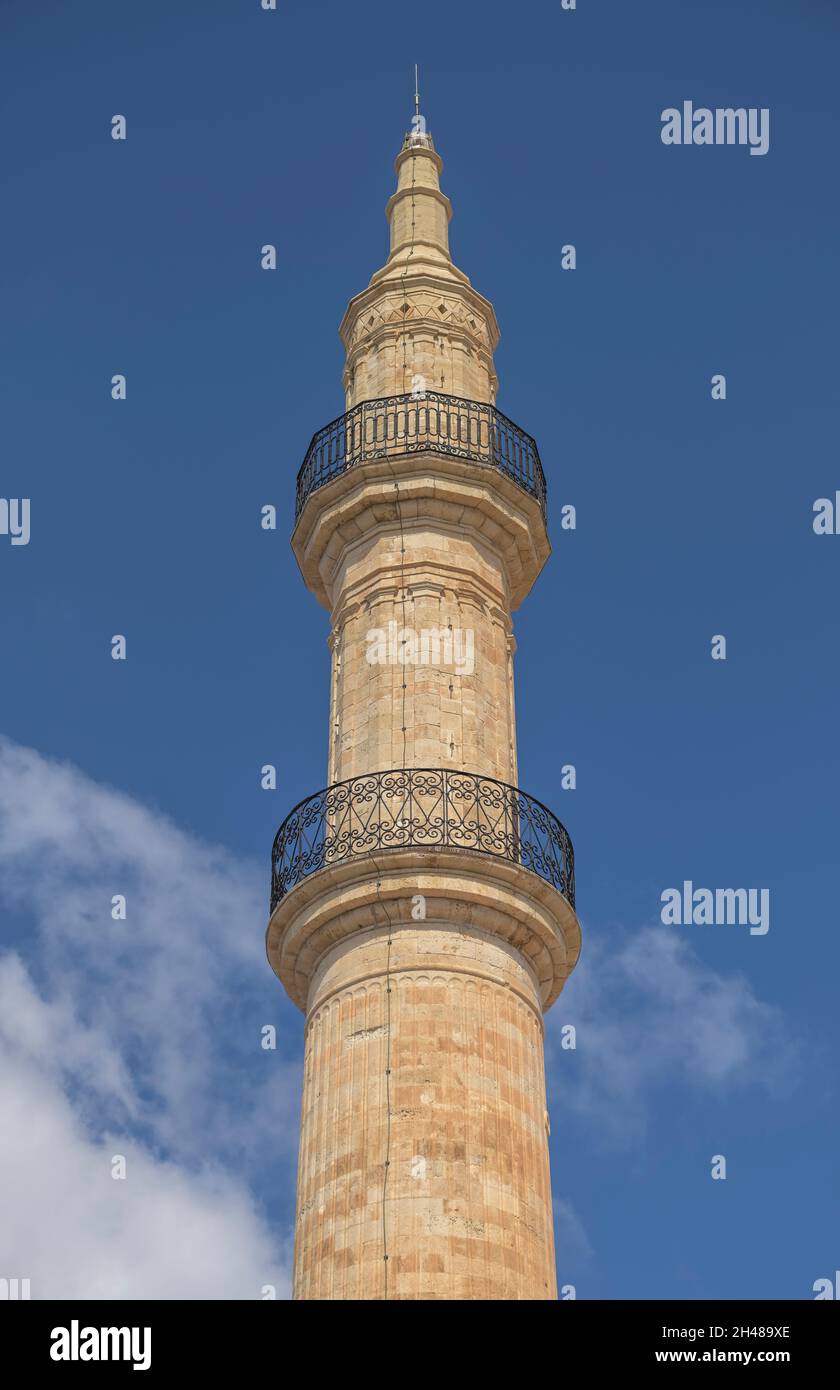 Moschee Neratze, Rethymno, Kreta, Griechenland Stock Photo