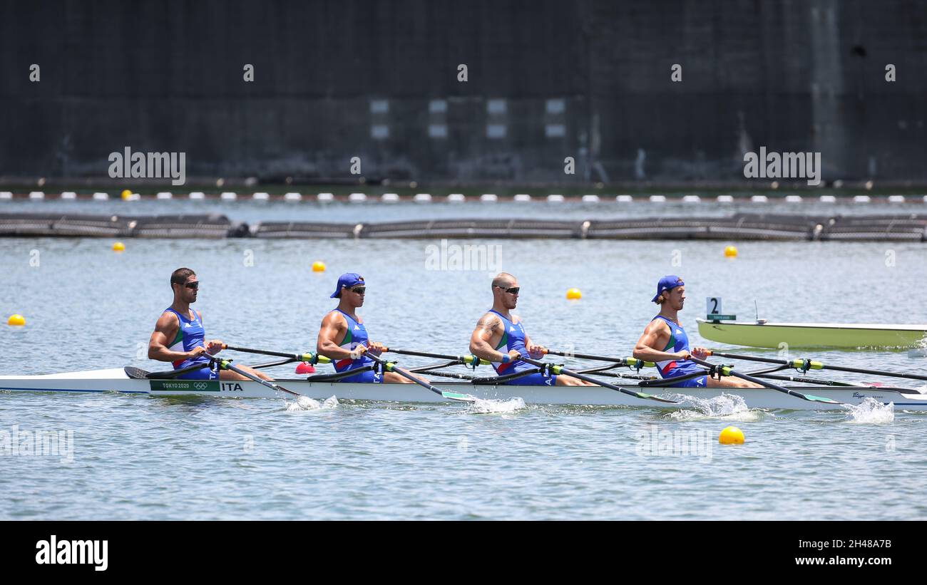 JULY 23rd, 2021 - TOKYO, JAPAN: Simone VENIER, Andrea PANIZZA, Luca ...