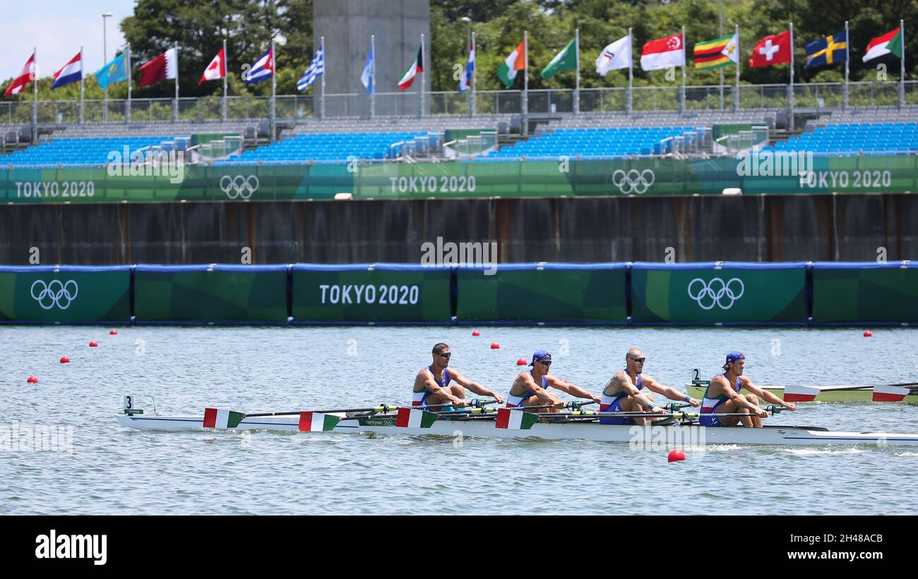 JULY 23rd, 2021 - TOKYO, JAPAN: Simone VENIER, Andrea PANIZZA, Luca ...