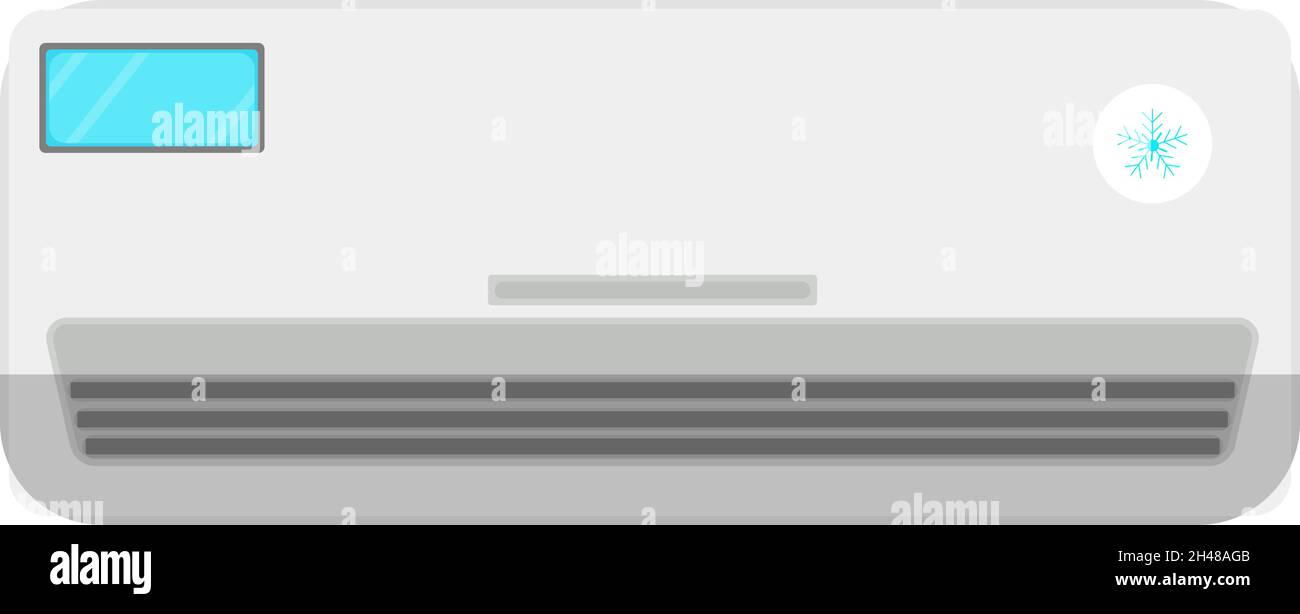 AC condition, illustration, vector on a white background Stock Vector ...