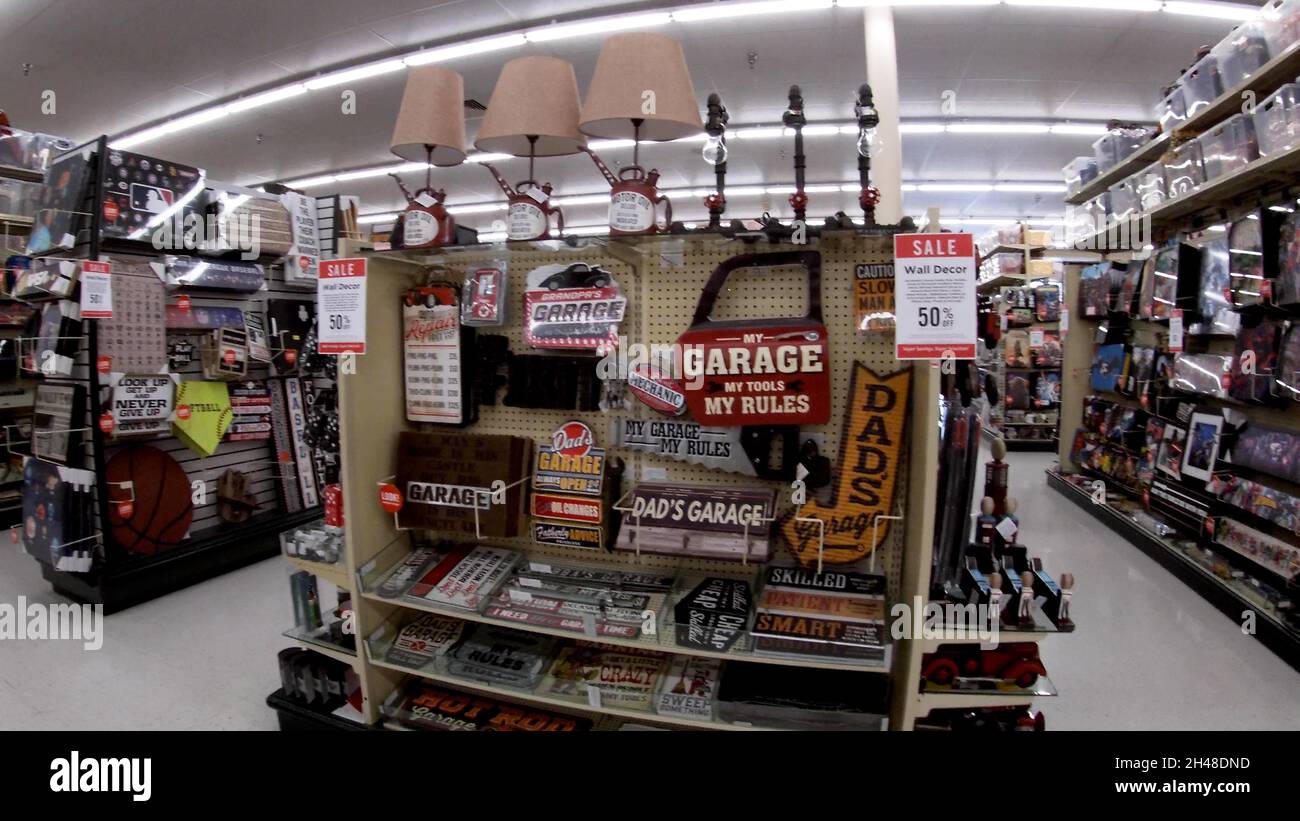 Augusta, Ga USA - 08 12 21: Hobby Lobby retail store interior Stock Photo -  Alamy