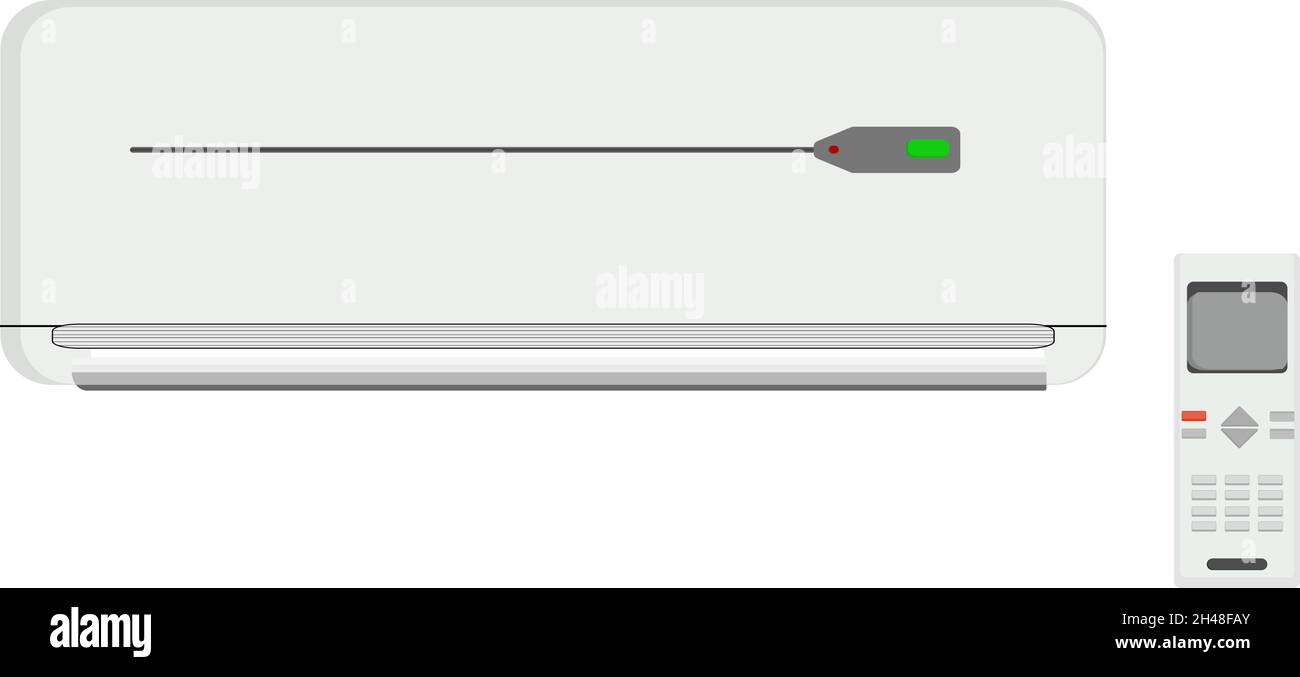 Air conditioner remote control isolated hi-res stock photography and ...