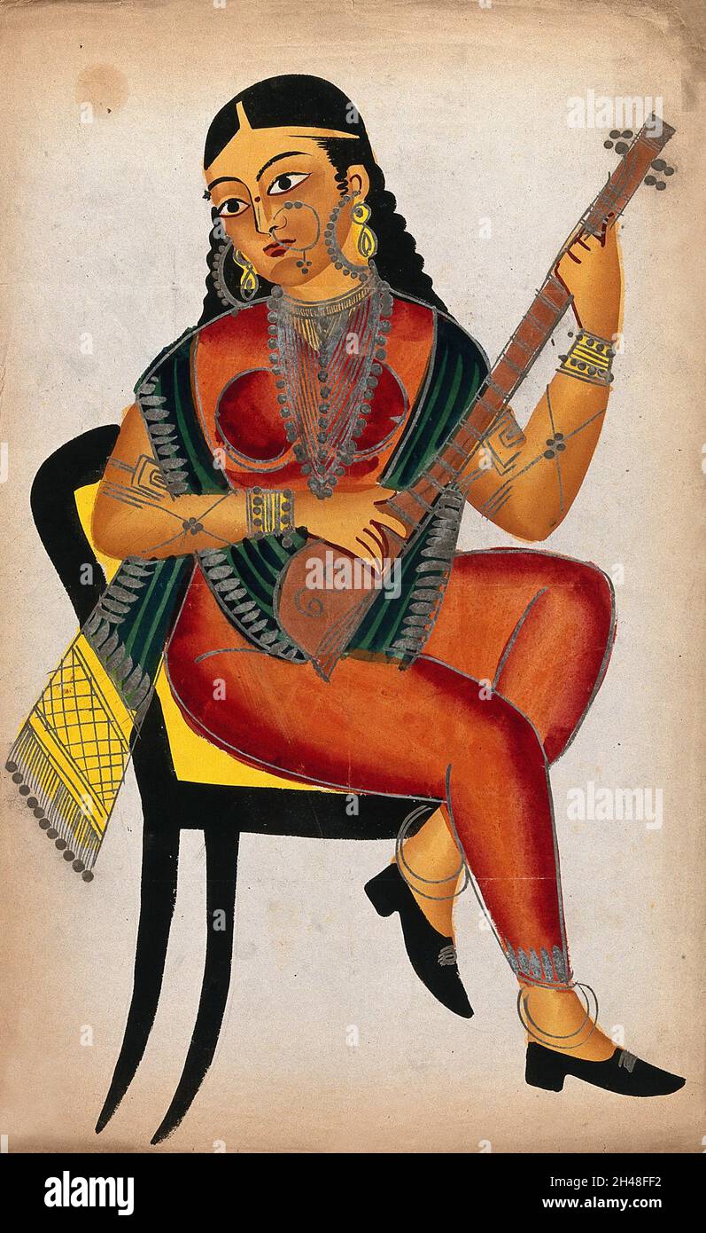 Courtesan playing hi-res stock photography and images - Alamy