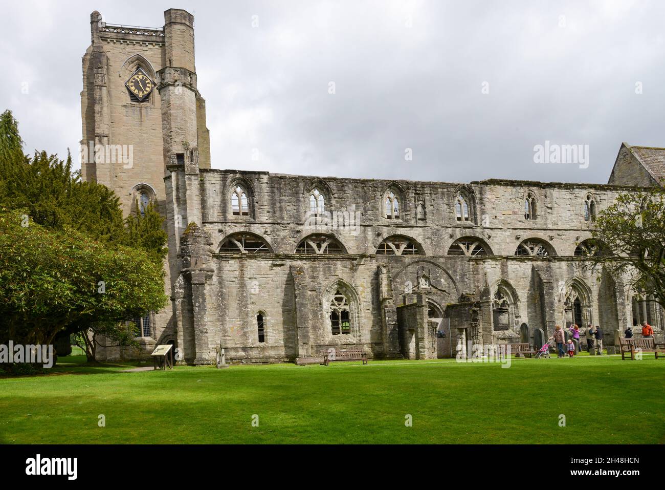 Dunkeld Cathedral, Perthshire, Scotland Stock Photo