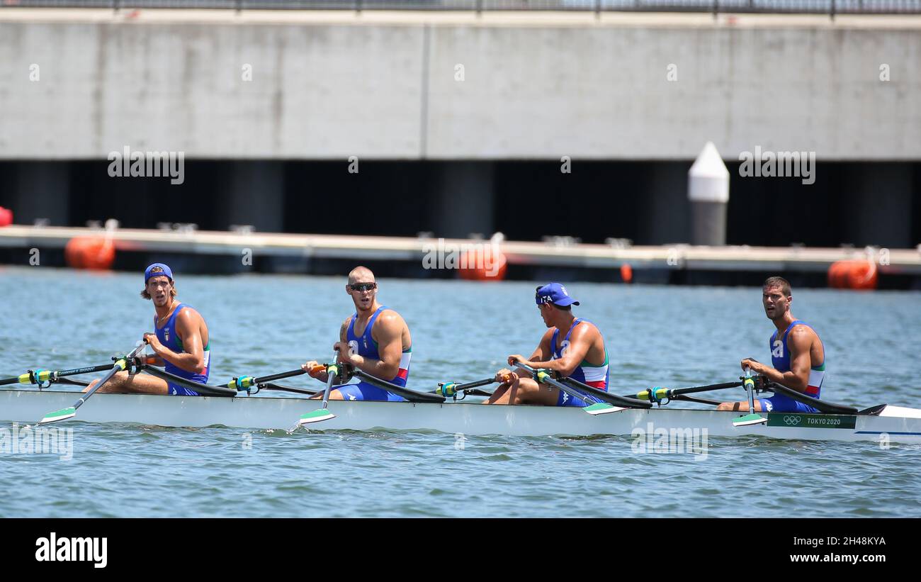 JULY 23rd, 2021 - TOKYO, JAPAN: Simone VENIER, Andrea PANIZZA, Luca ...