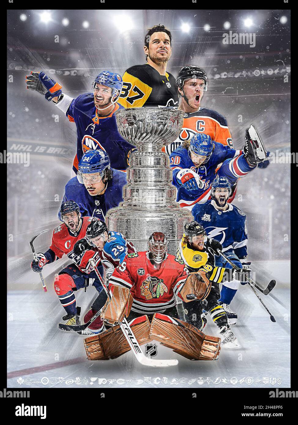 NHL 2021 Stock Photo
