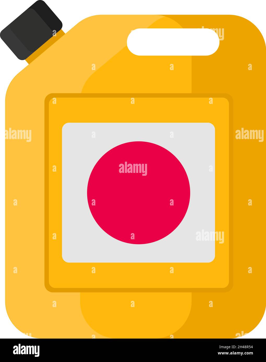 Fuel tank, illustration, vector on a white background Stock Vector