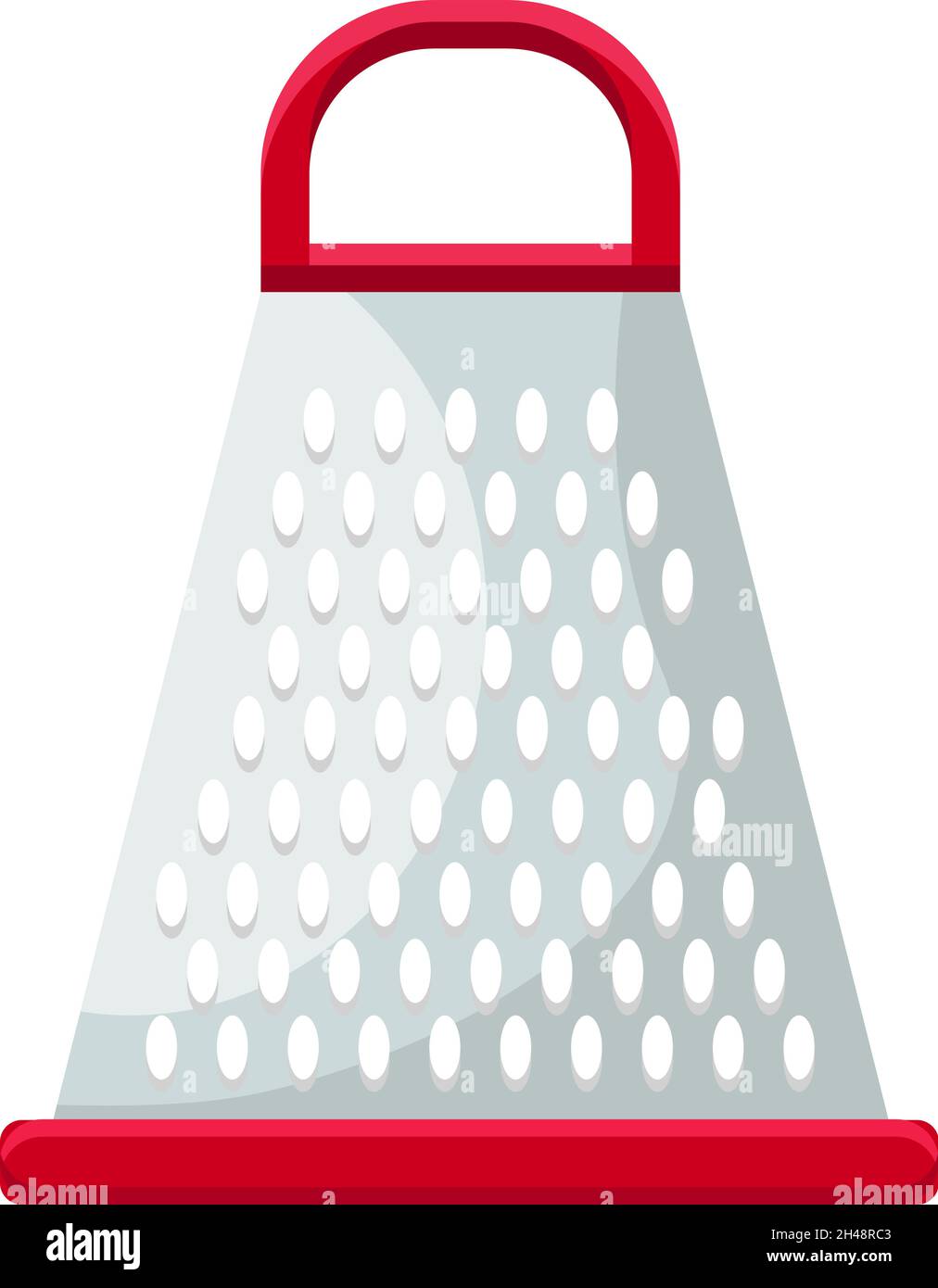 Grater tool, illustration, vector on a white background. Stock Vector