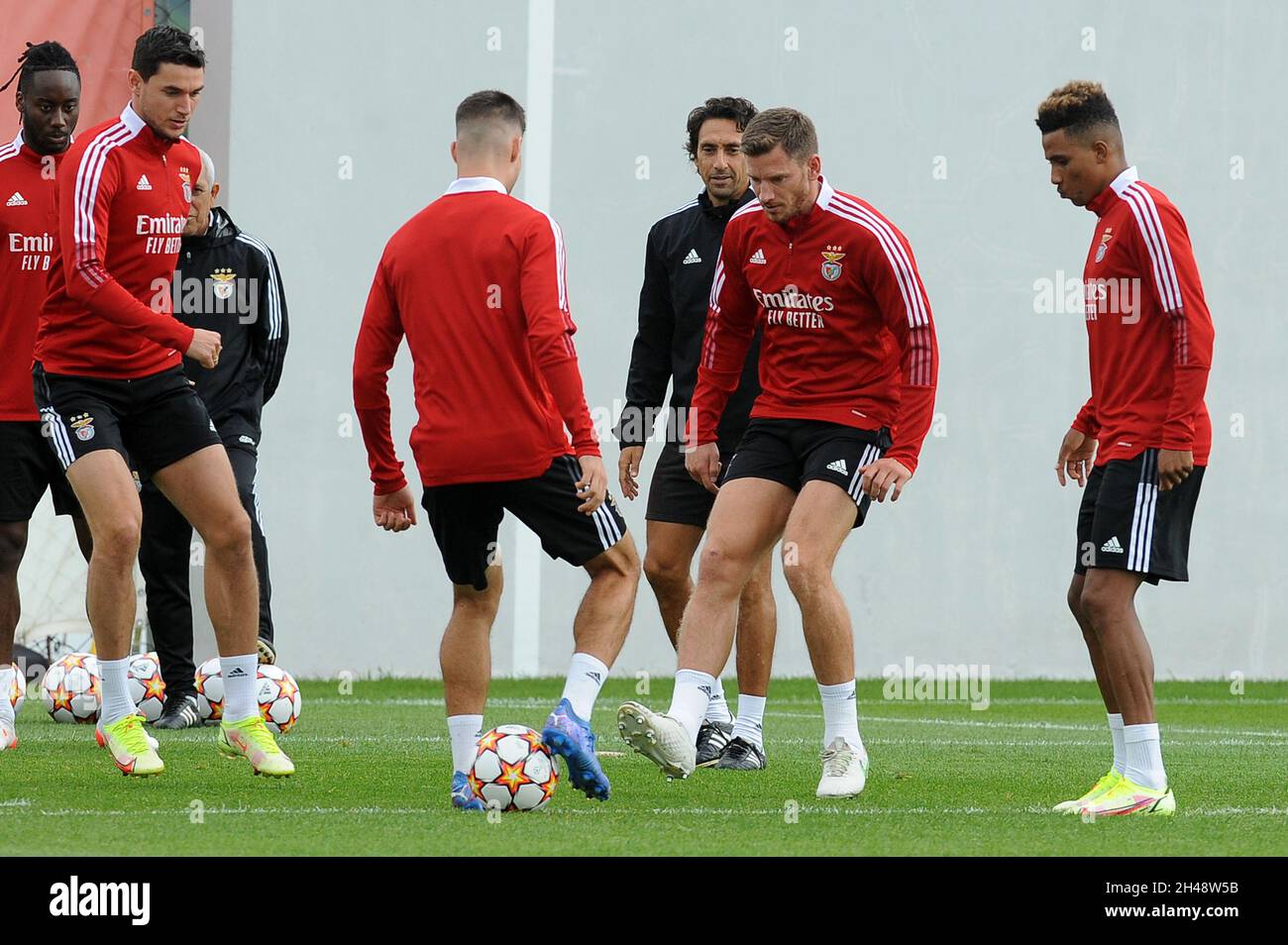 Seixal, 11/01/2021 - SL Benfica trained this morning at Benfica Campus in  Seixal, before the game for the Champions League against Bayern Muniche.  Benfica Team ( Álvaro Isidoro/Global Images/Sipa USA ) Credit:
