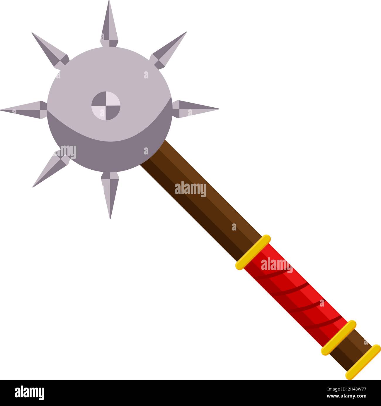 Mace medieval weapon Cut Out Stock Images & Pictures Alamy