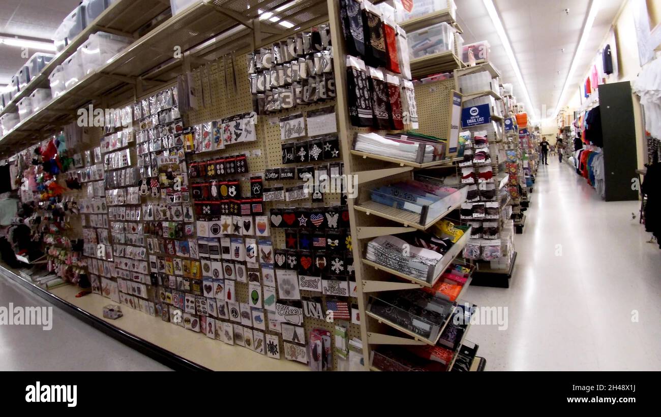 Augusta, Ga USA 08 12 21 Hobby Lobby retail store interior Robert C